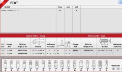 SİBOP TAKIMI 1318 1327 IN 4 EX 4 PALIO 1.2 1.4 8V YENİ MODEL (5MM) LINEA 1.4 8V