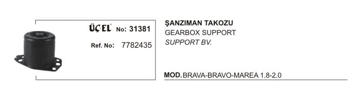 ŞANZUMAN TAKOZU 31381 BRAVA BRAVO MAREA 1.8 2.0 7782435