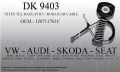 VİTES HALAT UCU DK9403 VW AUDI SKODA SEAT