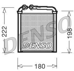 KALORİFER RADYATÖRÜ DRR32005 GOLF-V PASSAT (05-) 1.4TSI 1.6 2.0TDI (153x180x27)