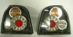 VOLKSWAGEN GOLF- 3- 92/98; MODİFİYE STOP LAMBASI SAĞ/SOL SET 2 PARÇA LEDLİ SİYAH (TYC) -