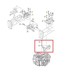 VOLKSWAGEN TOURAN- 08/10; ŞANZUMAN BAĞLANTI KULAĞI (7 İLERİ DSG) 1K0199117BQ