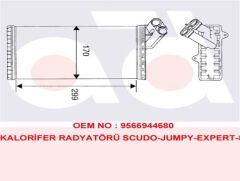 KALORİFER RADYATÖRÜ 346480 EXPERT JUMPY SCUDO (-06) EVASION ULYSSE LANCIA